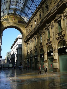 Милан: Galleria Vittorio Emanuele II